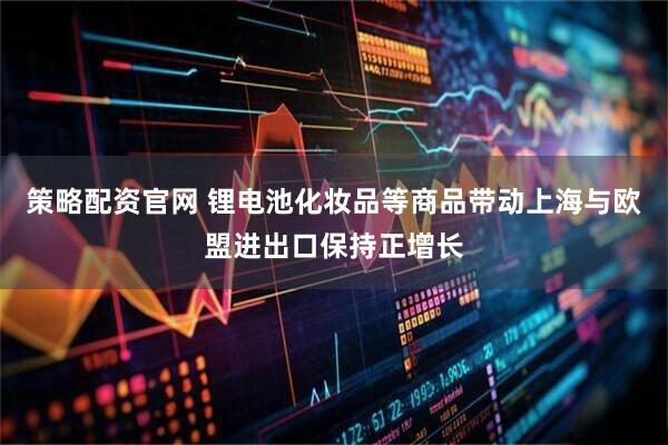 策略配资官网 锂电池化妆品等商品带动上海与欧盟进出口保持正增长